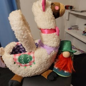 Llama easter basket